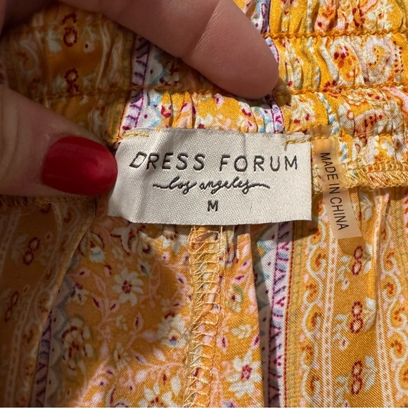 Dress Forum Paisley Silky Pants - Picture 6 of 10